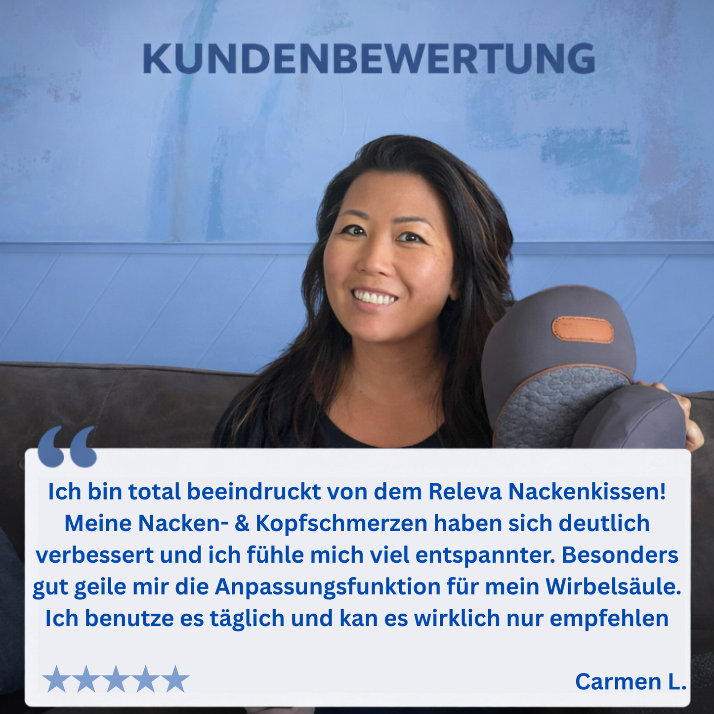 Releva - 3 in 1 Massagekissen